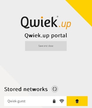 QU-wifi portaal